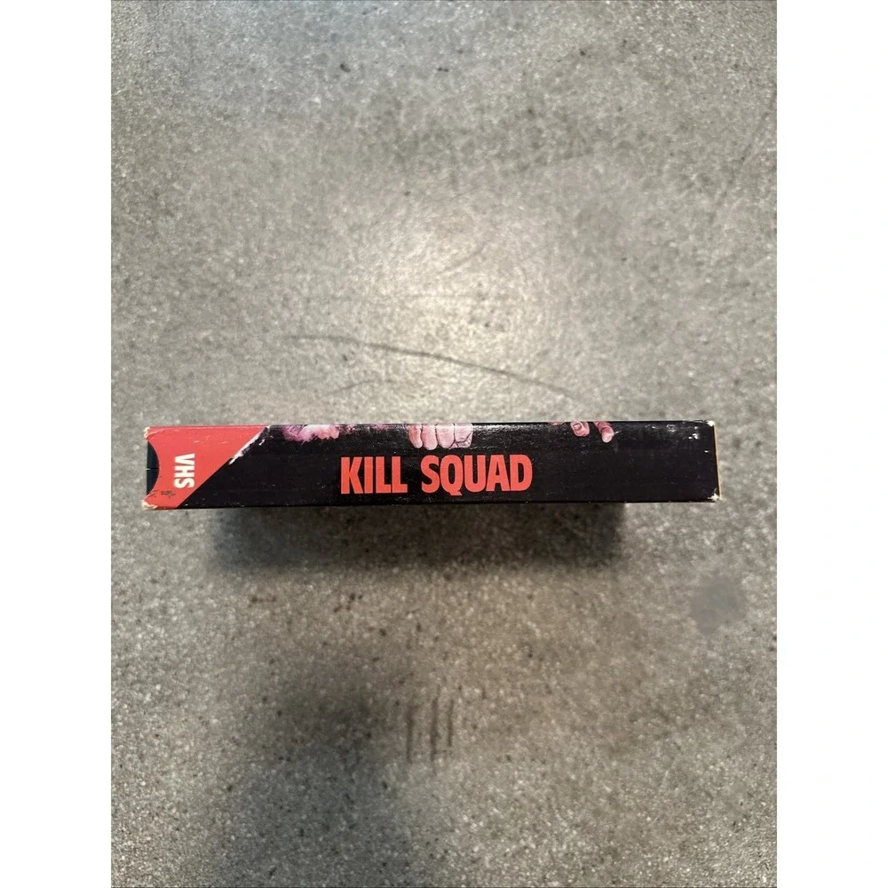 Kill Squad VHS (1981)Kung Fu Martial Arts Color 12 Fists 12 Feet 24 Ways to Kill